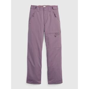 NWT GAP Kids Purple Amethyst Pull On Straight Leg Outdoor Winter Snowpants US 12